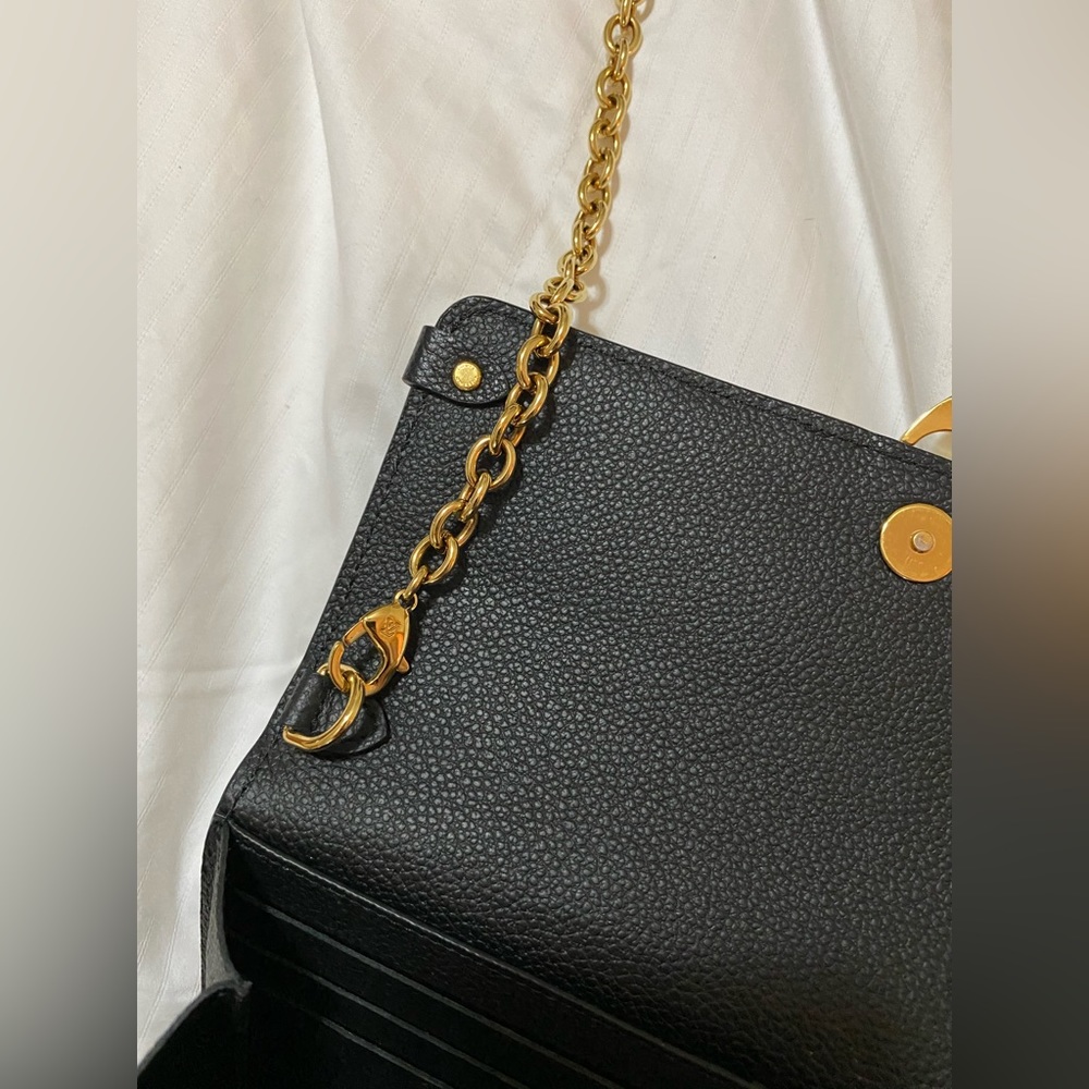 Louis Vuitton Vavin Chain Wallet Monogram Empreinte Leather Black - Picture 11 of 11